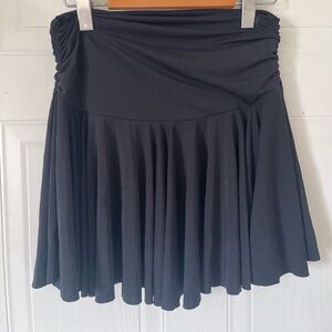 BCBGMAXZARIA Rayon Flowy Mini ruched Skirt Small